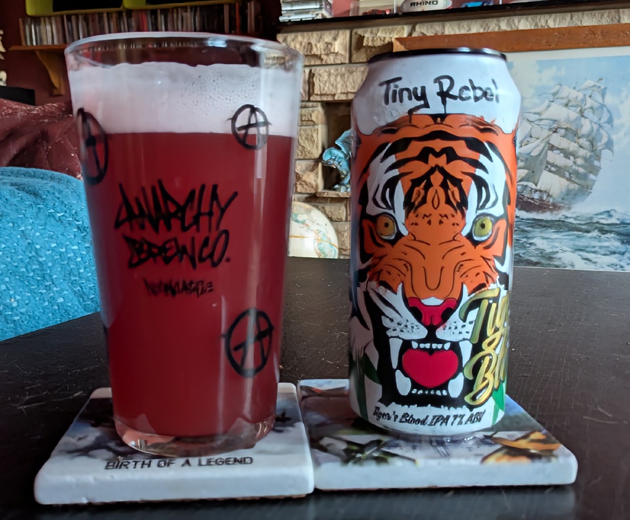 Tiger's Blood IPA, Tiny Rebel Brewing