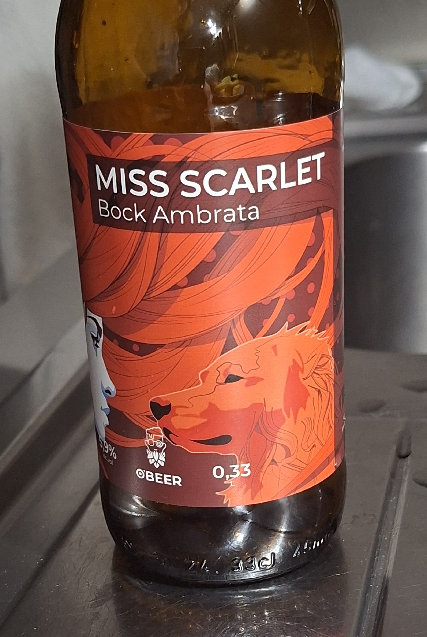 Miss Scarlet, Birrificio Orso Verde