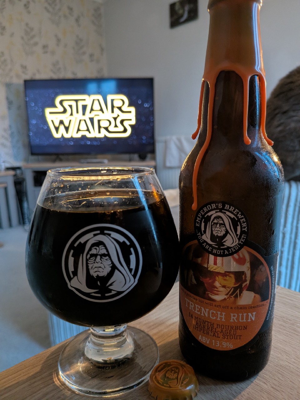 trench run, Emperor's Brewery