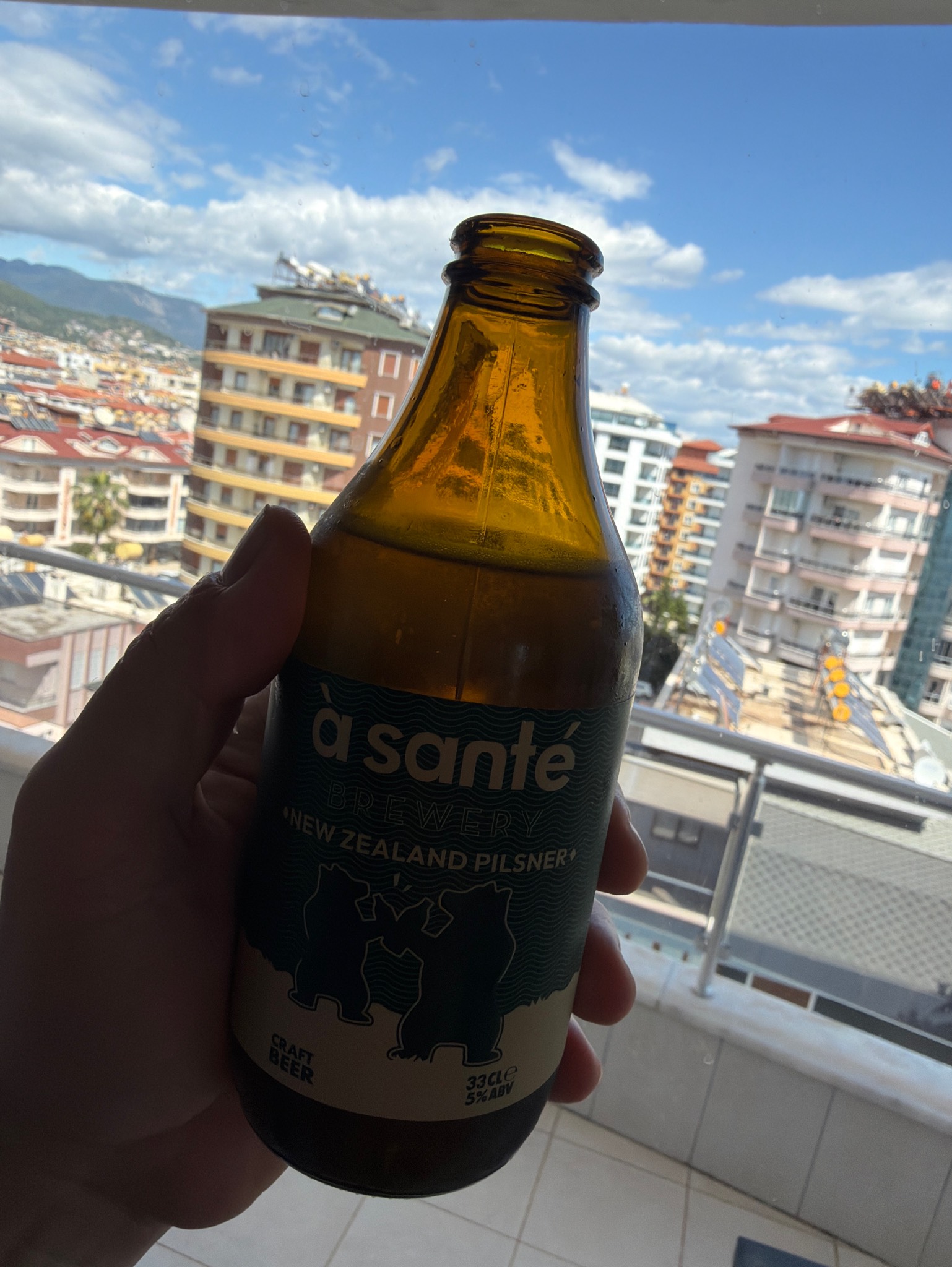 New Zealand pilsner, à santé