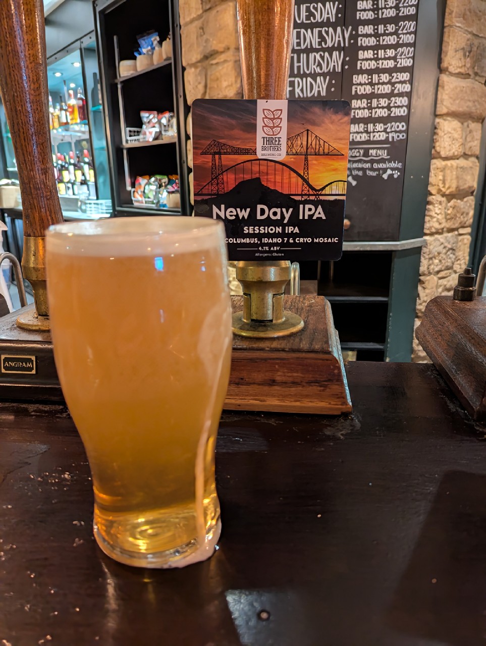 New Day IPA, Three Brothers Brewing Co