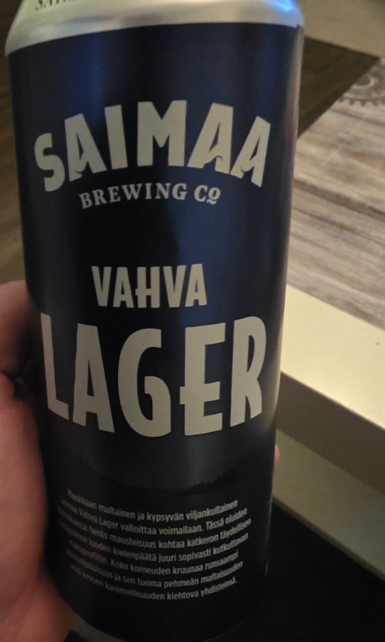 Saimaa Vahva Lager, Finland