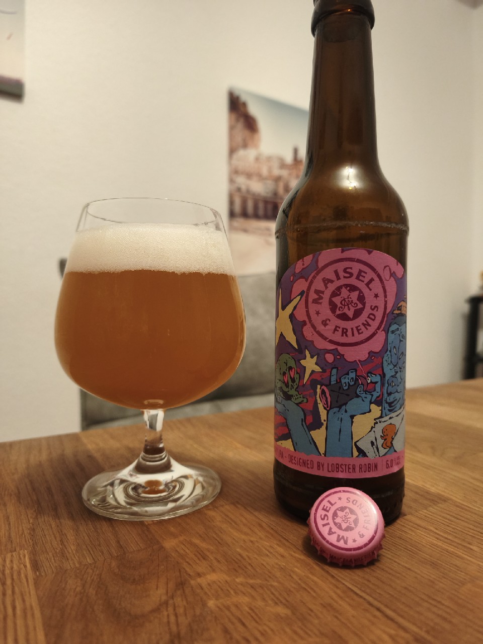 Maisel & Friends - Hazy IPA - Artbeer #8 Designed by Lobster Robin, Germany