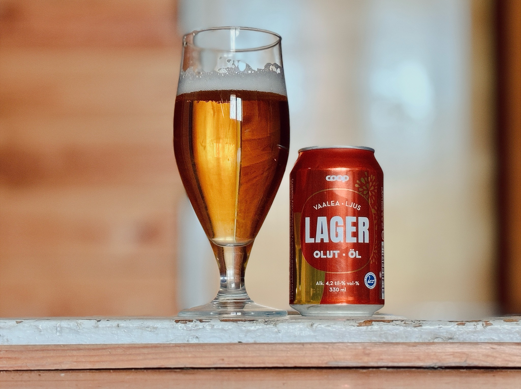 Coop Vaalea Lager 4.2%, Finland