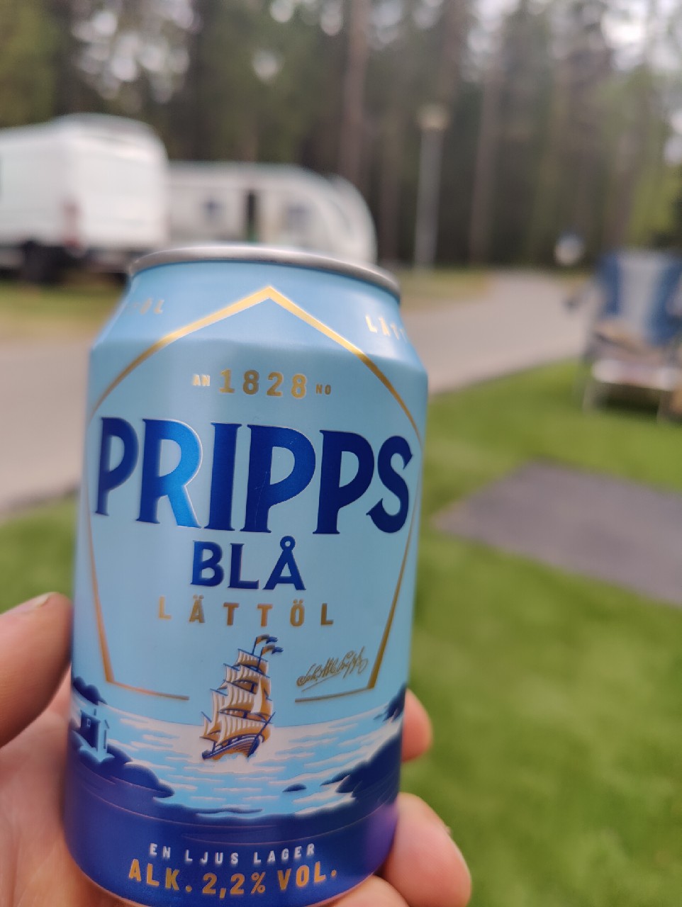 Pripps Blå Lättöl 2.2%, Sweden