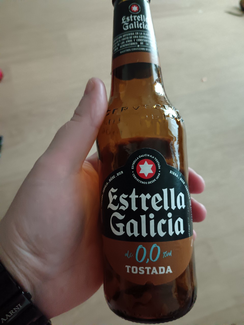 Estrella Galicia 0.0% TOSTADA, Spain