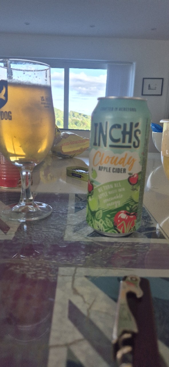 Inch's Cloudy Apple Cider, Bulmers Cider (Heineken)