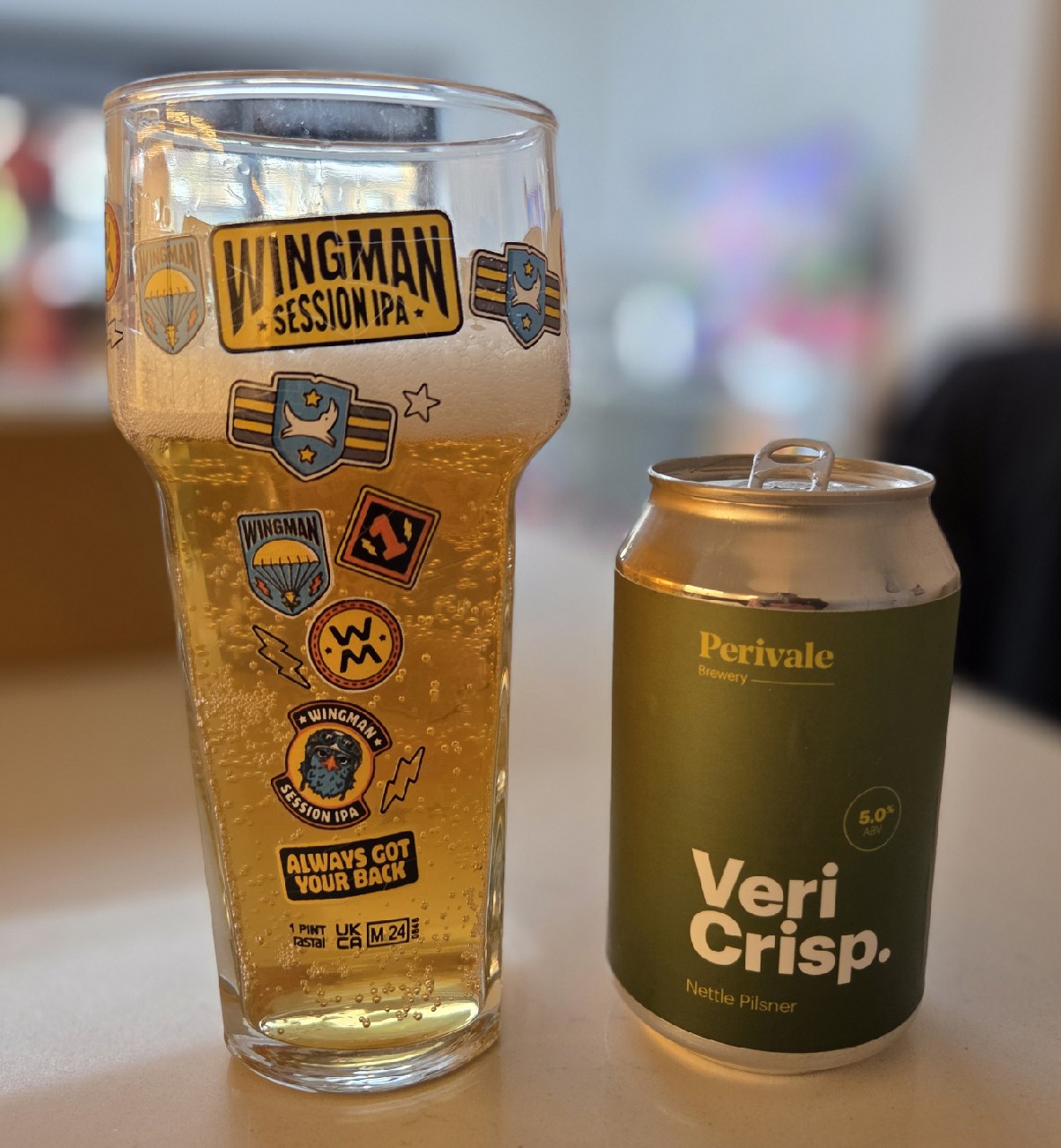 Veri Crisp, Perivale Brewery