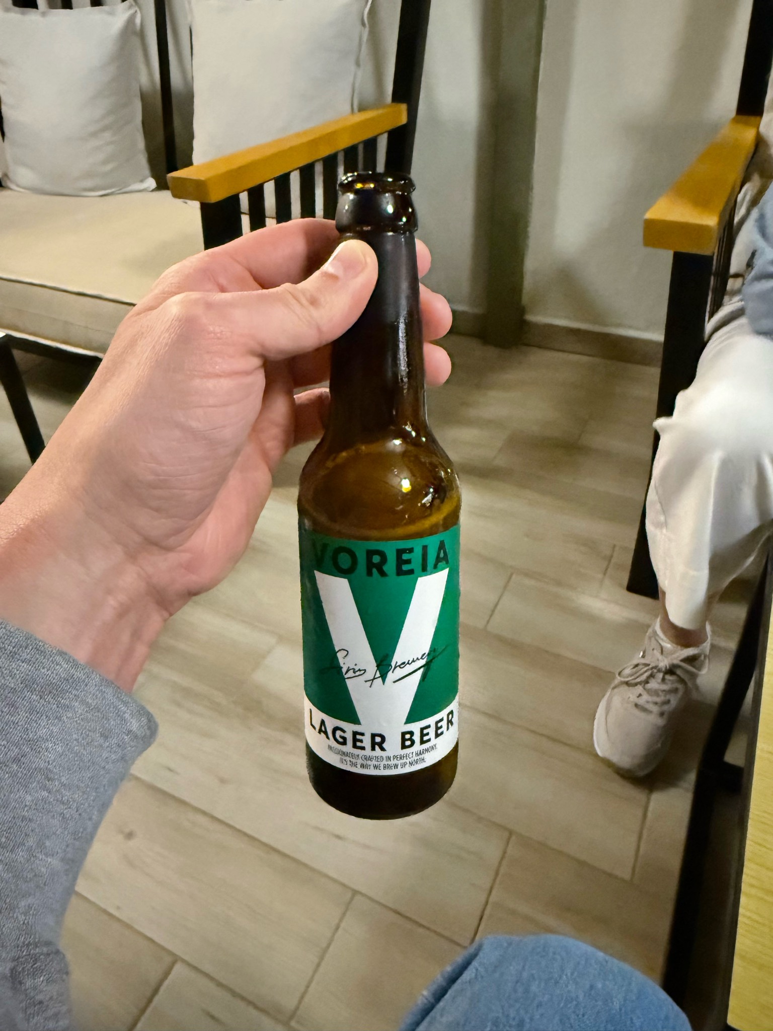 Voreia Lager Beer, Siris MicroBrewery