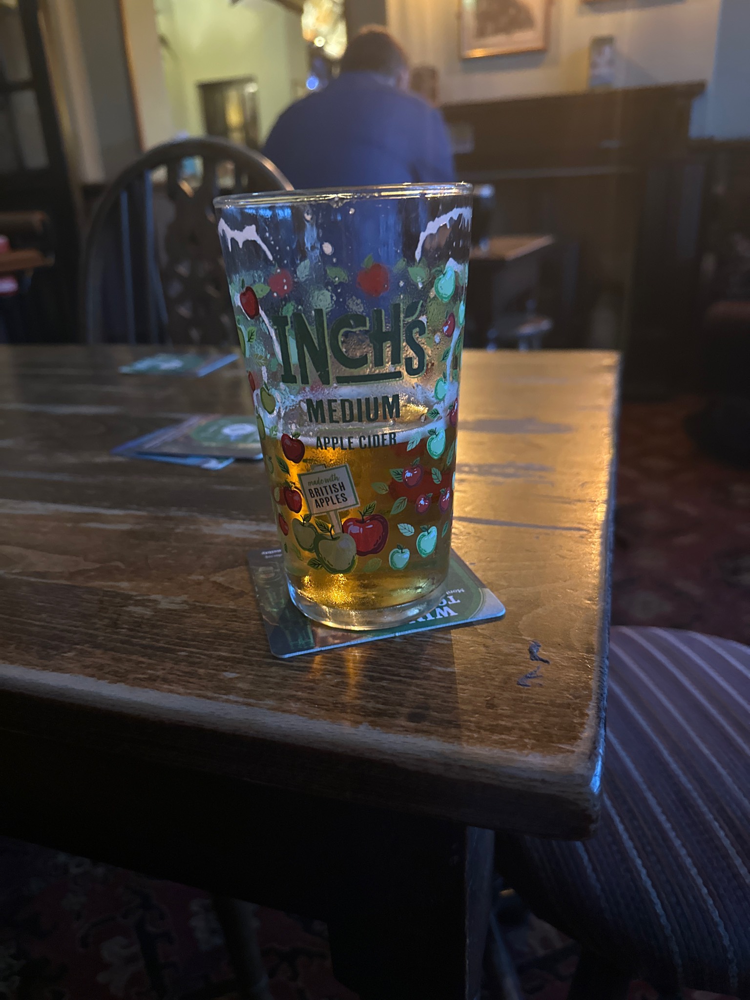 Inch's Medium Apple Cider, Bulmers Cider (Heineken)