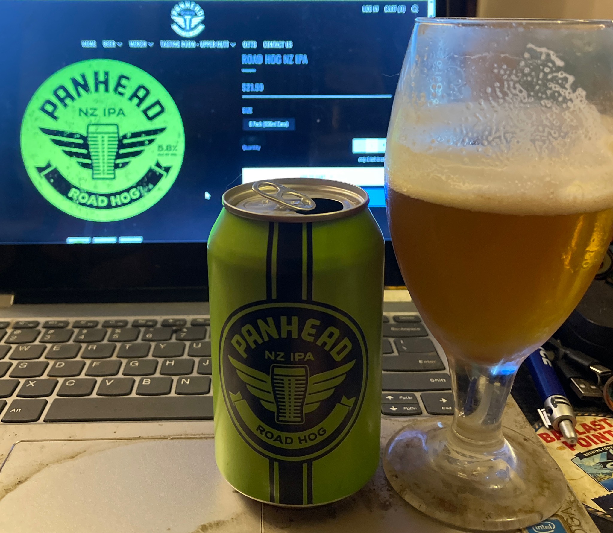 Road hog, Panhead Custom Ales (Lion Breweries)