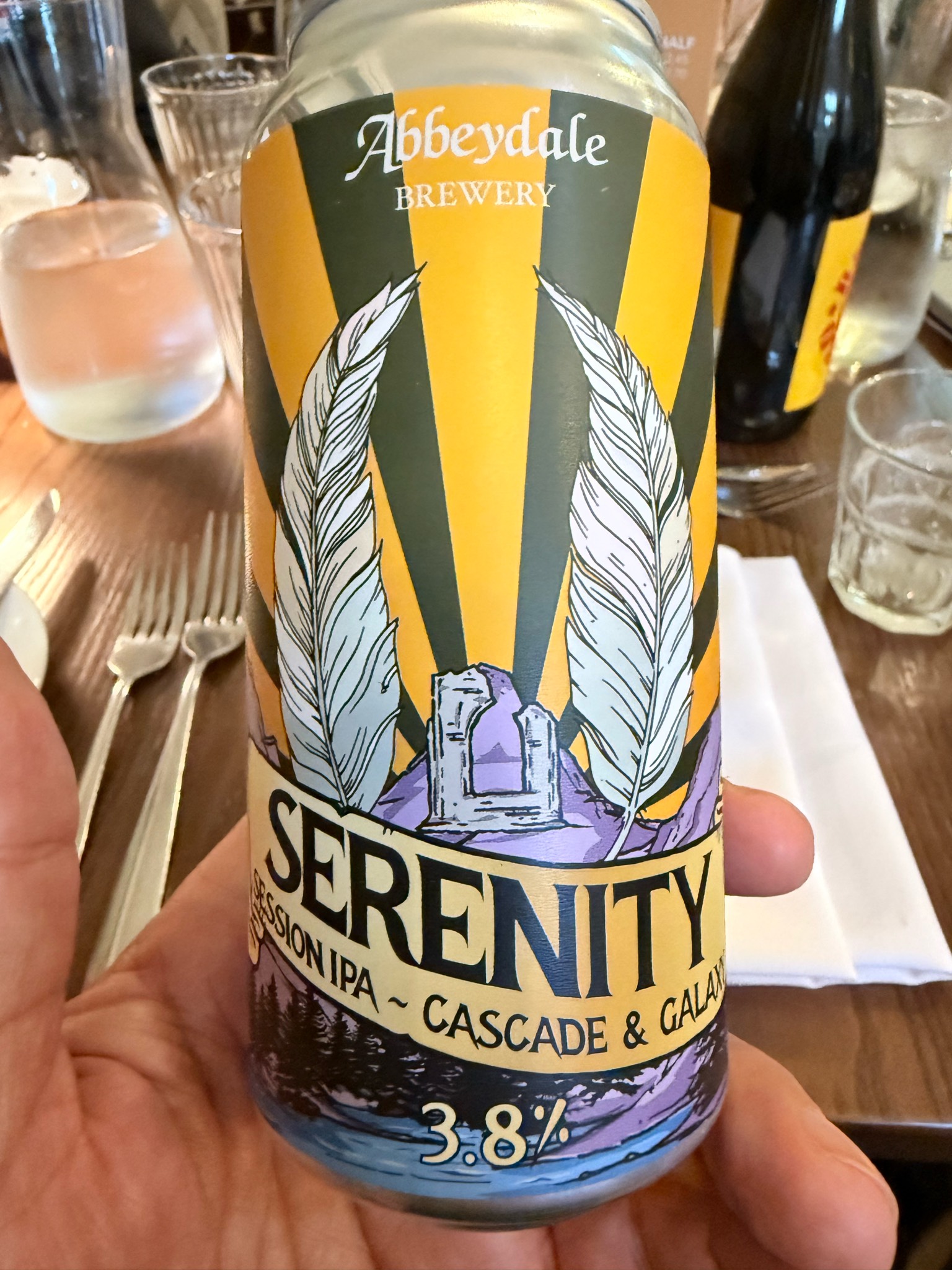 Serenity : Session IPA - Jarrylo, Amarillo & Galaxy, England