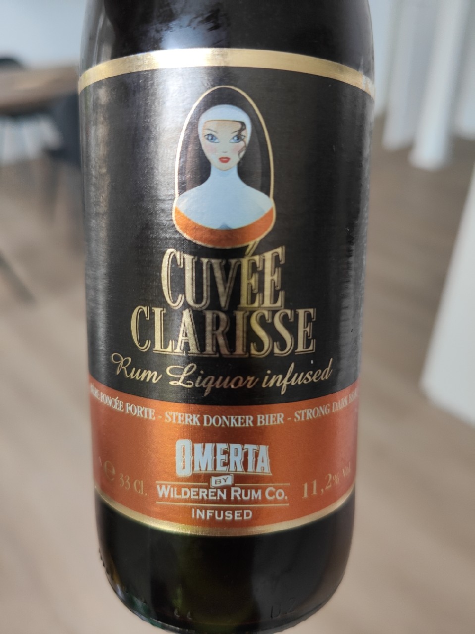 Cuvée Clarisse Omerta Rum Liquor Infused, Brouwerij Wilderen