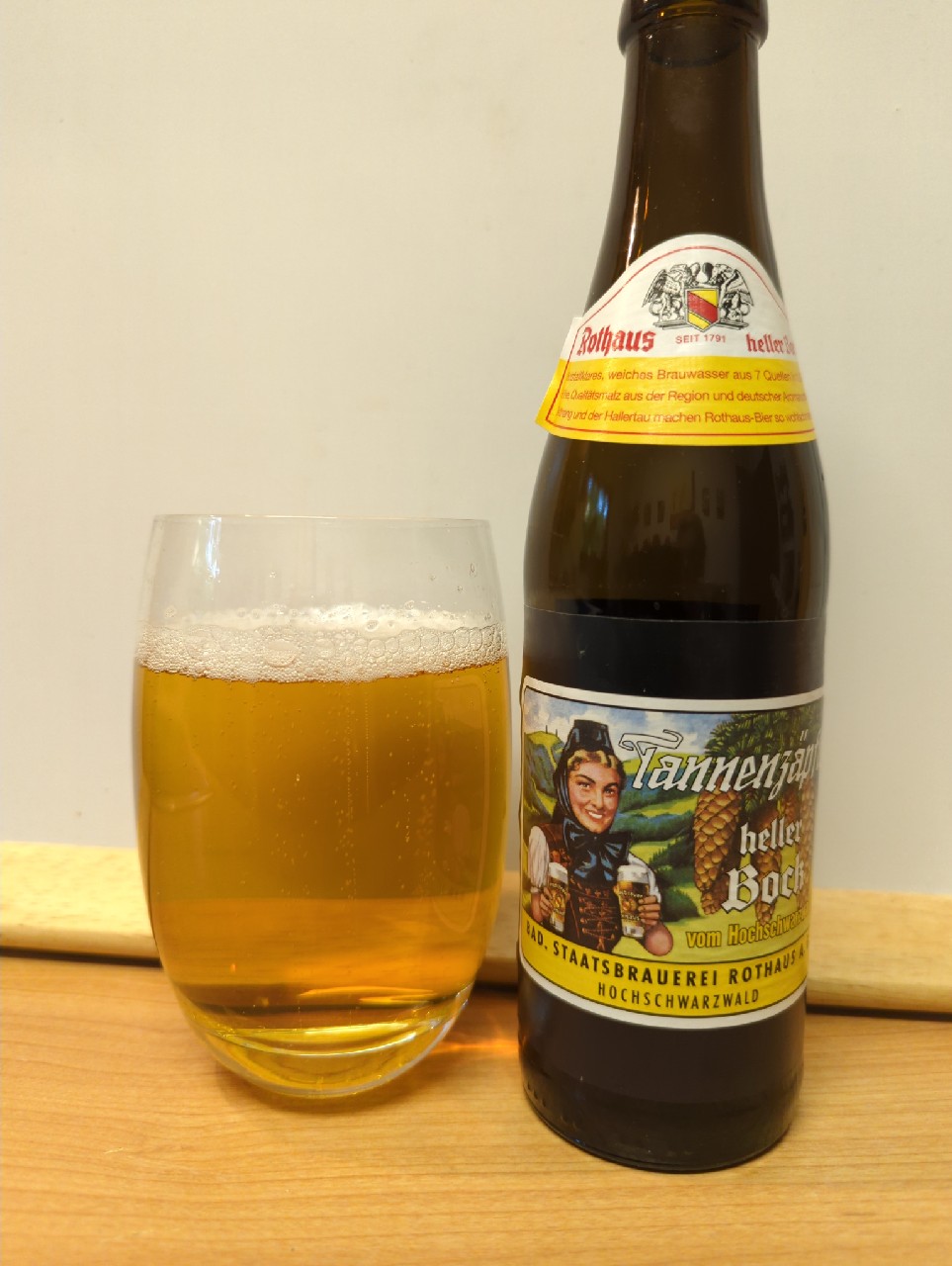 Tannenzäple Heller Bock, Badische Staatsbrauerei Rothaus