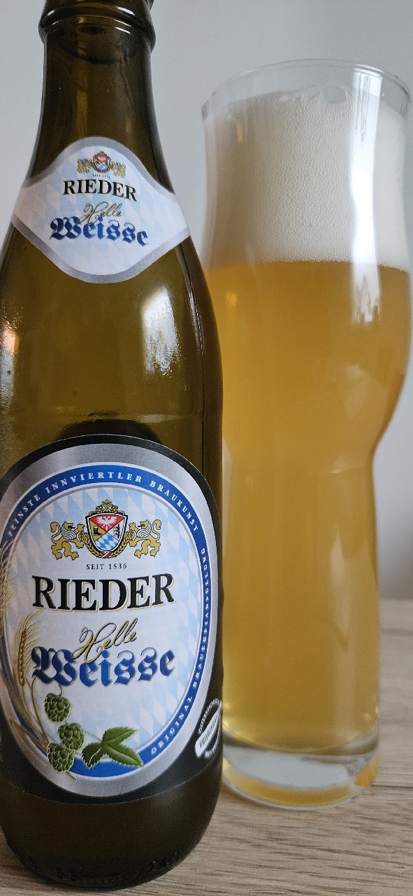 Rieder helle Weisse, Brauerei Ried