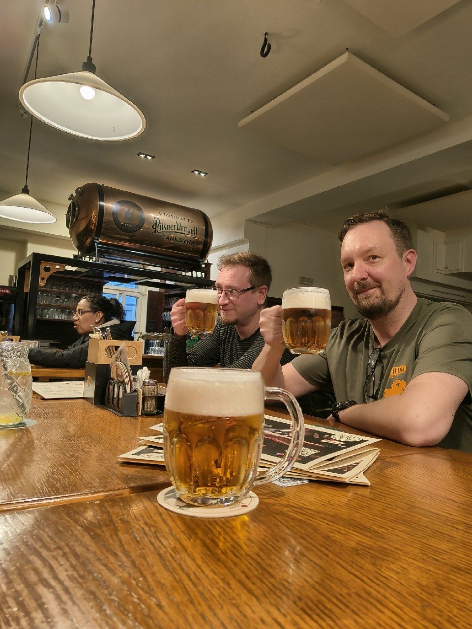 Pilsner Urquell Tankovna Tank Beer, Czech Republic
