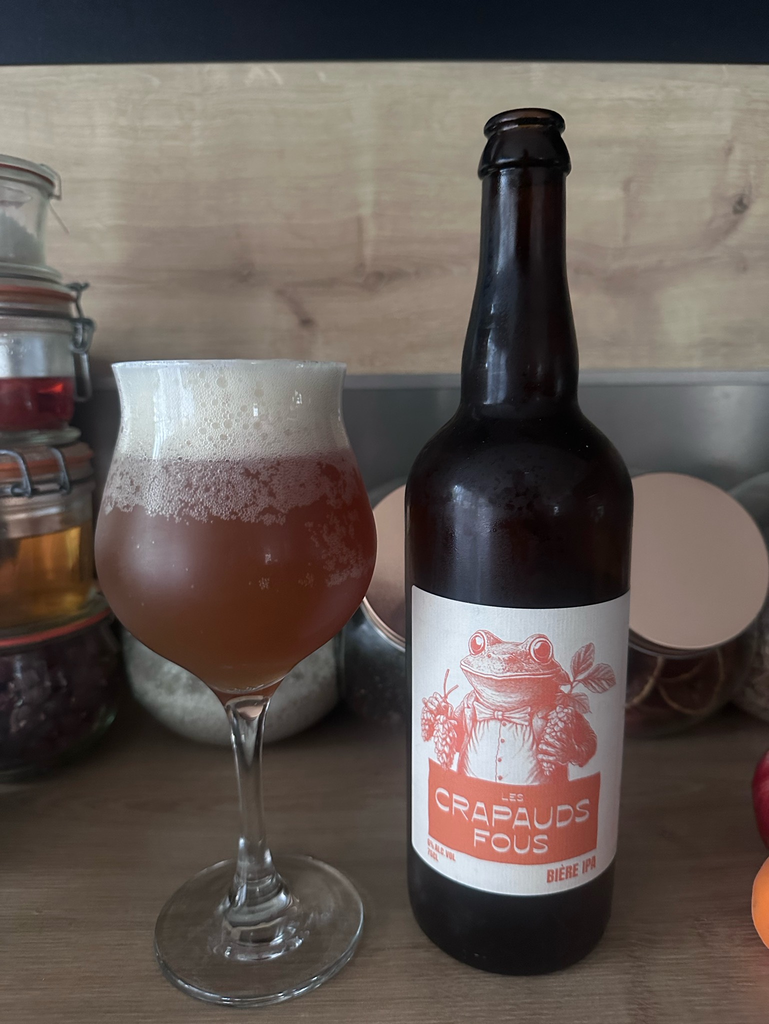 Les Crapauds Fous IPA, Les Crapauds Fous
