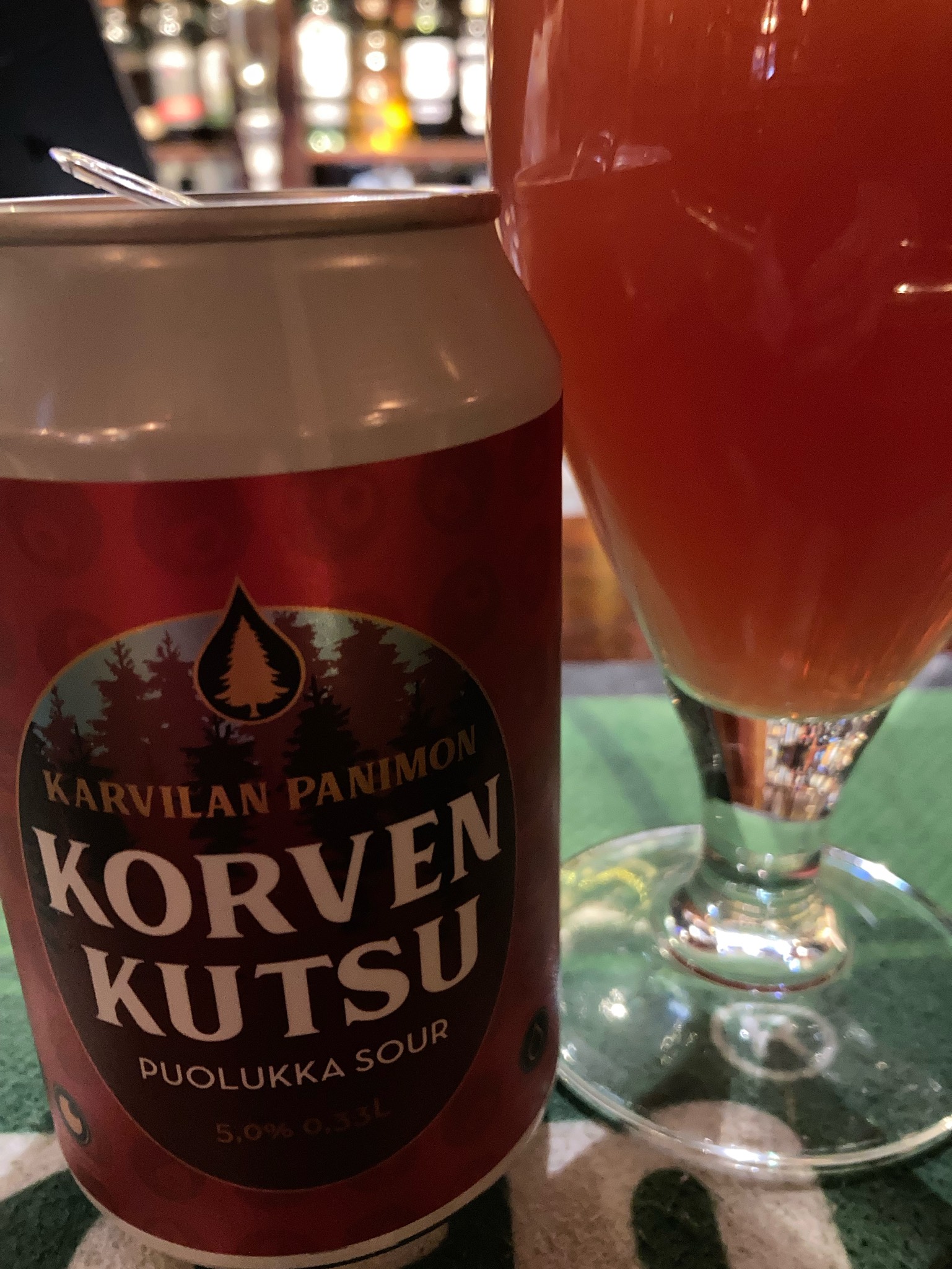 Korven Kutsu Puolukka Sour, Finland
