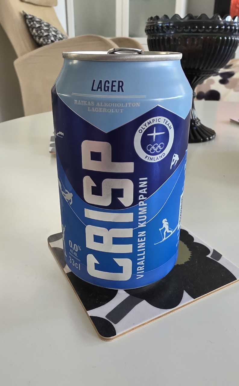 Crisp Vaalea Lager, Finland