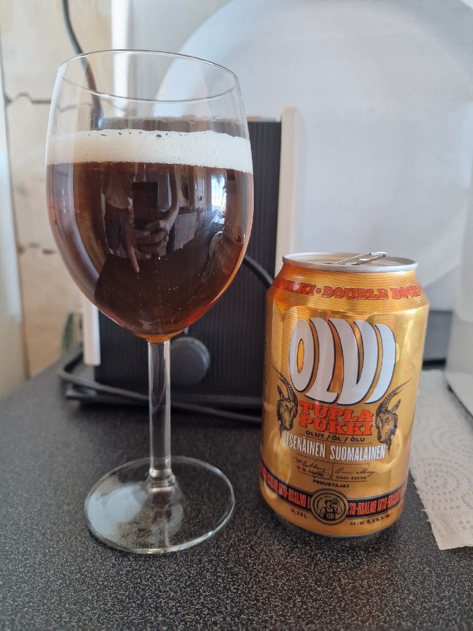 Olvi Tuplapukki 8.5%, Finland