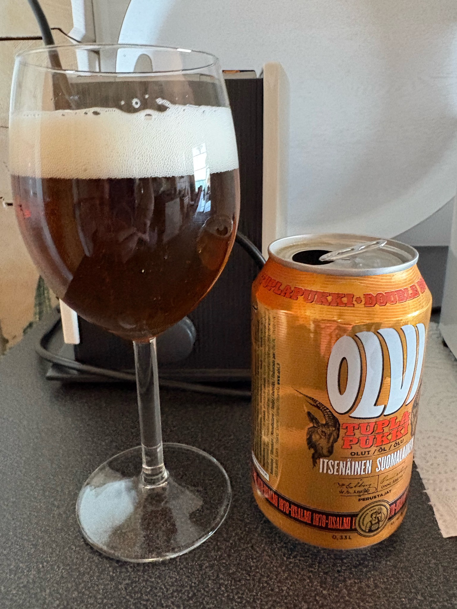 Olvi Tuplapukki 8.5%, Finland