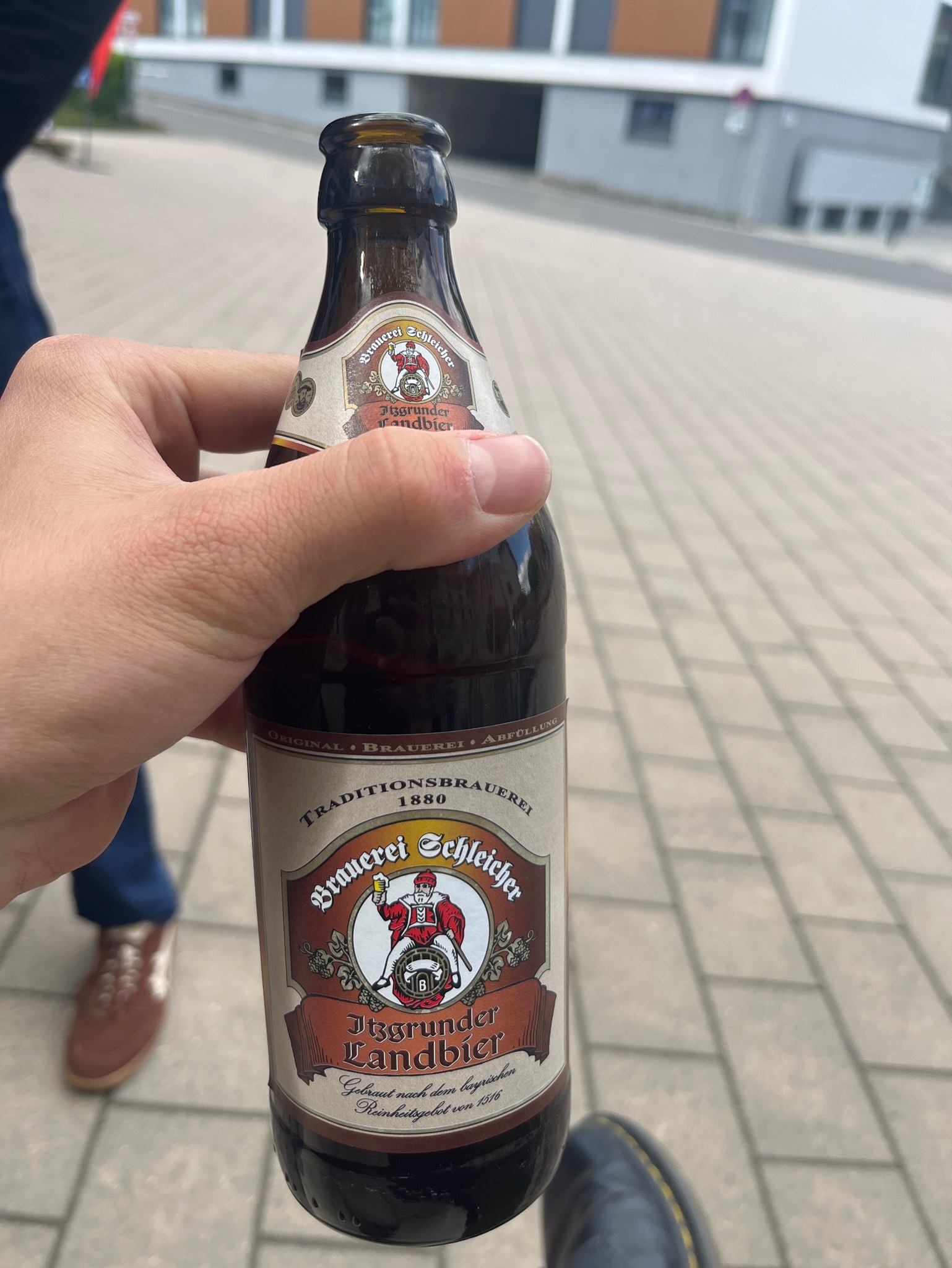 Itzgrunder Landbier, Brauerei Schleicher