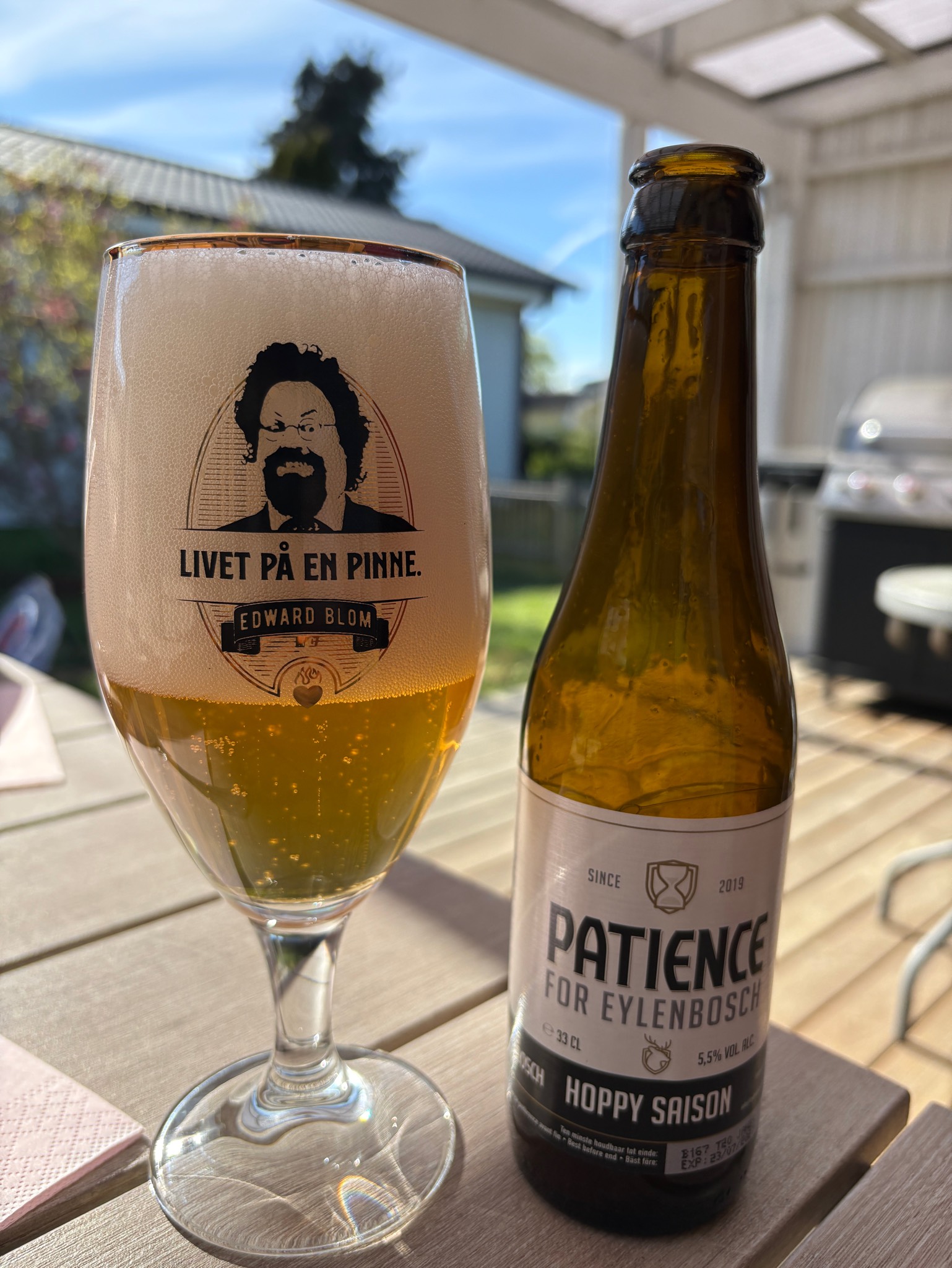 Patience For Eylenbosch - Hoppy Saison, Belgium