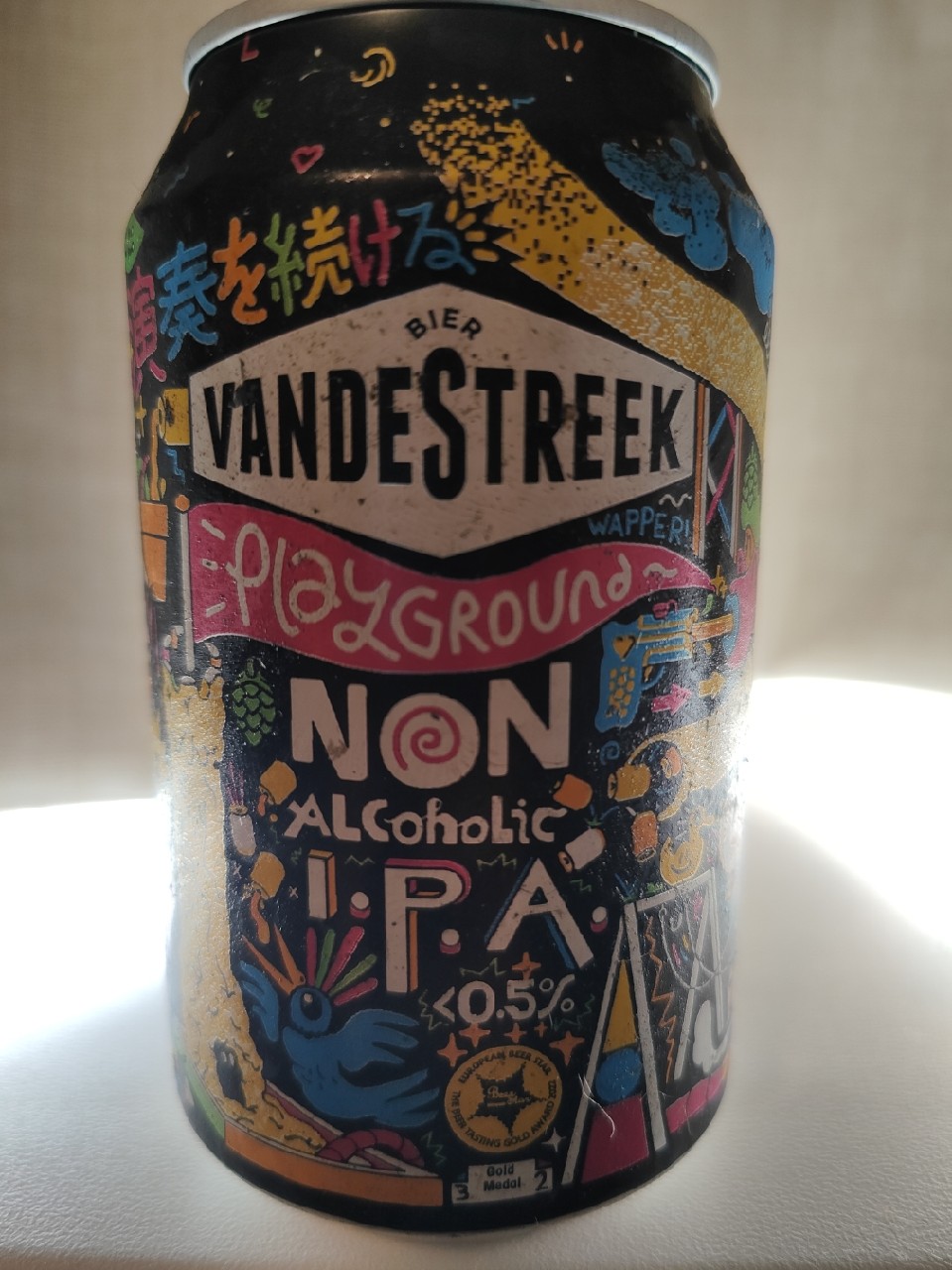 Playground Alcohol Vrij / Non Alcoholic IPA, VandeStreek Bier