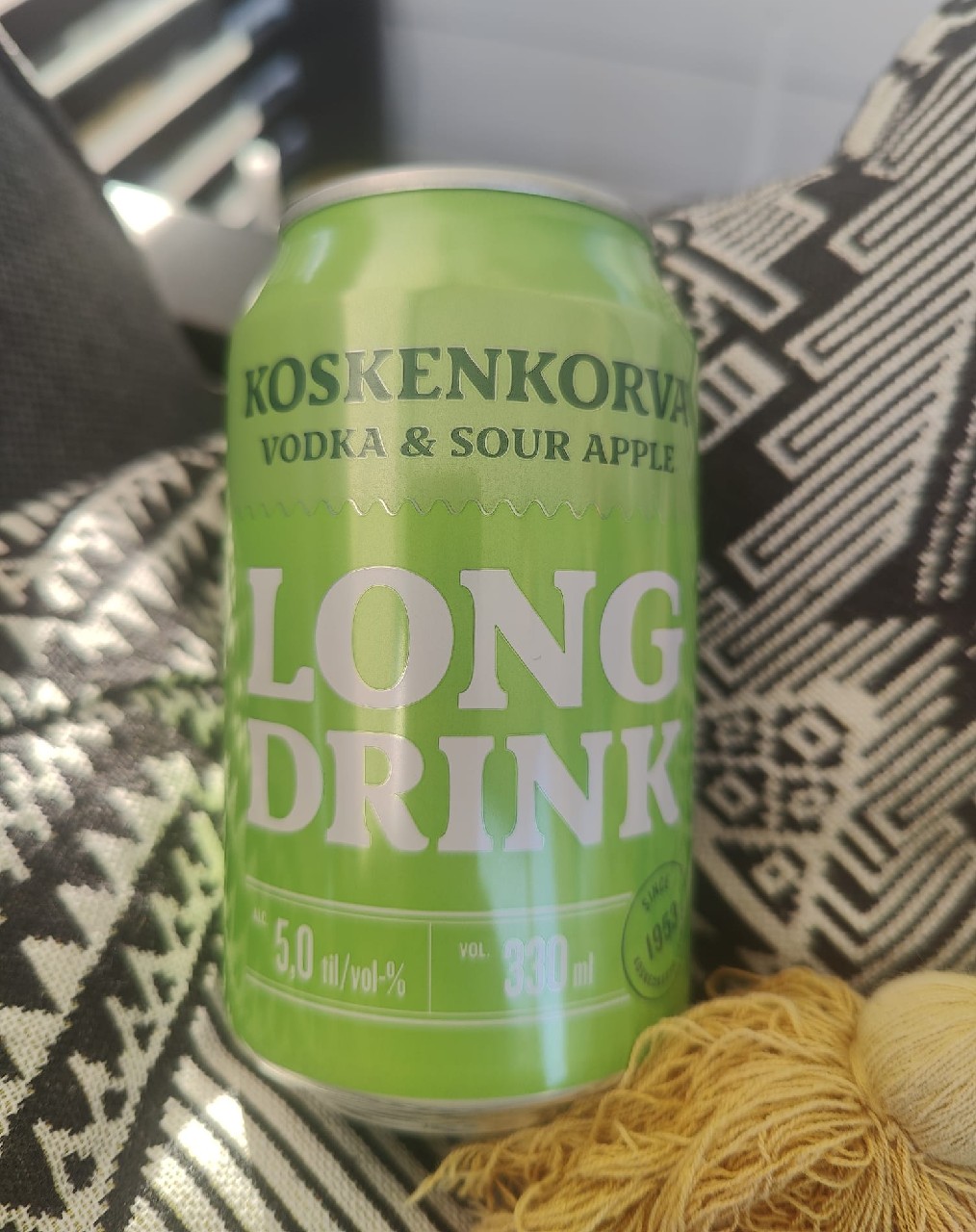 koskenkorva Long Drink Vodka & Sour Apple, Finland