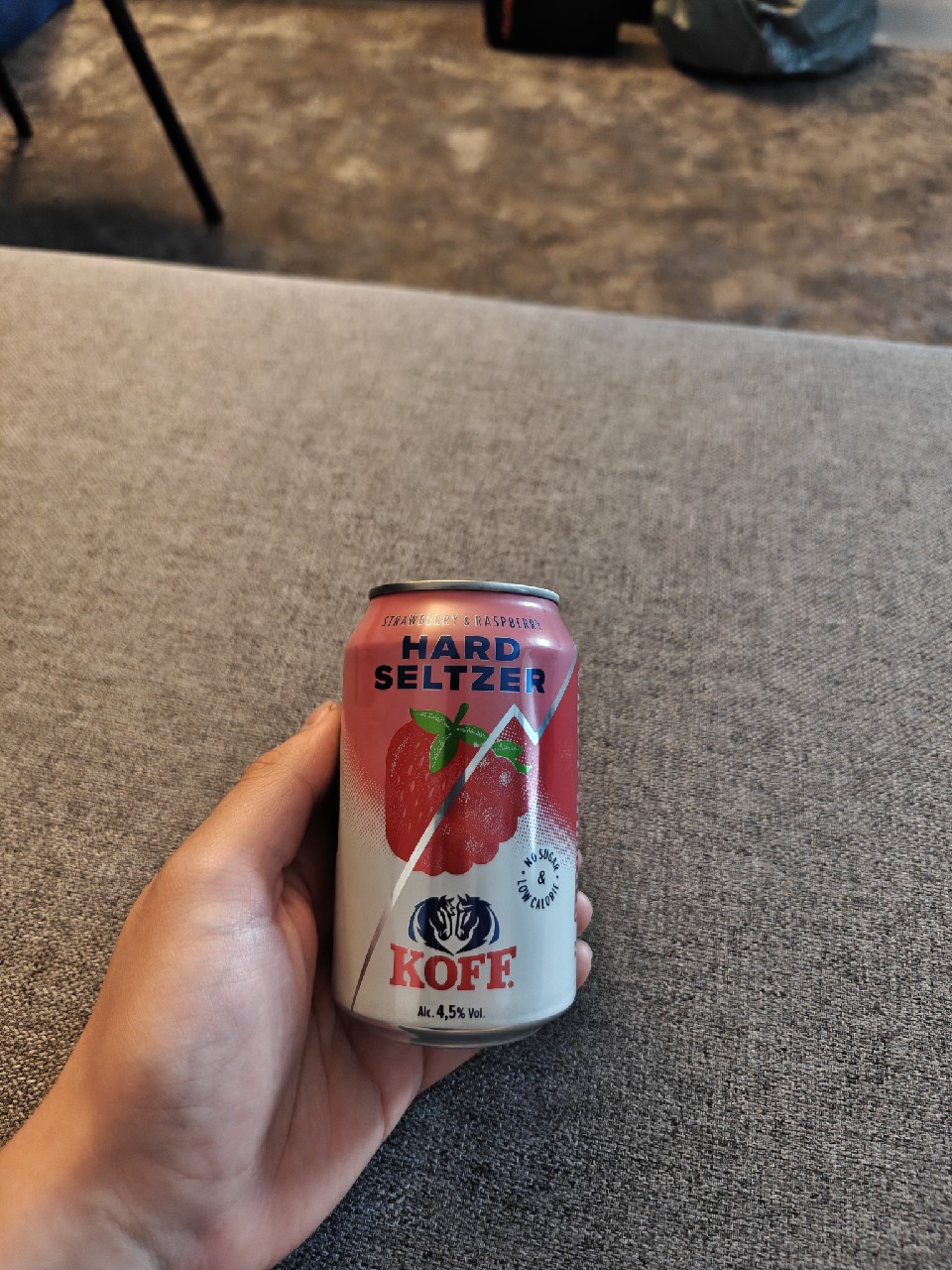 KOFF Hard Seltzer Strawberry-Raspberry, Finland