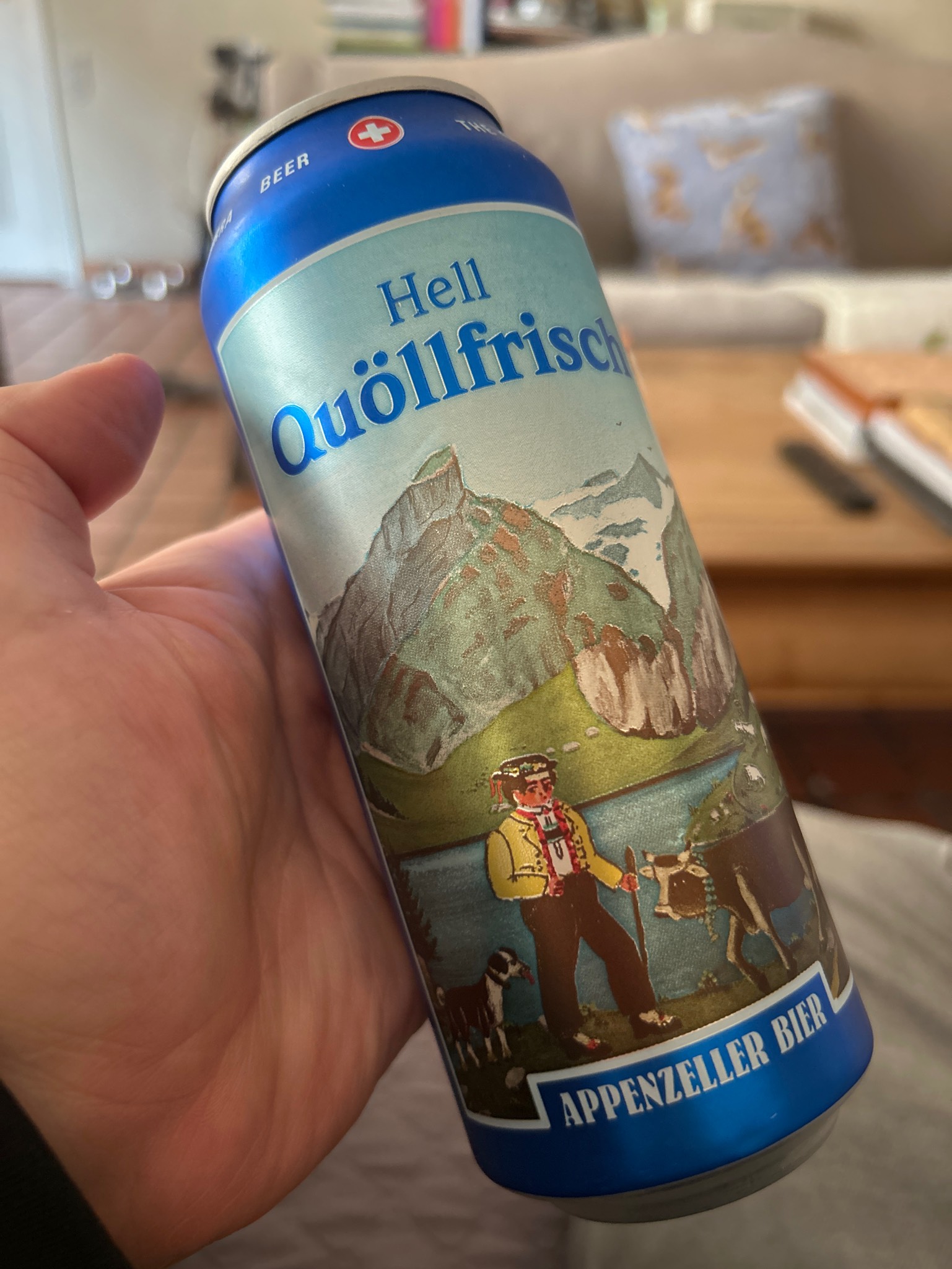 Hell Quöllfrisch, Switzerland