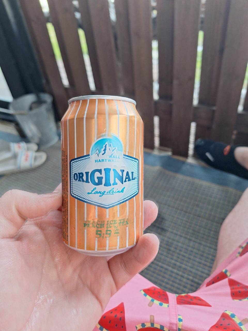 Original Long Drink Peach Ice Tea, Finland