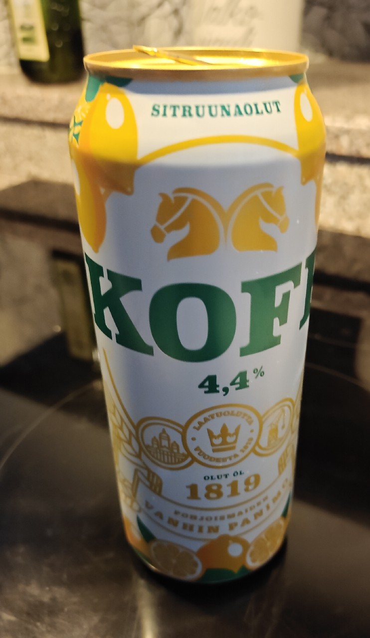 KOFF Sitruunaolut, Finland