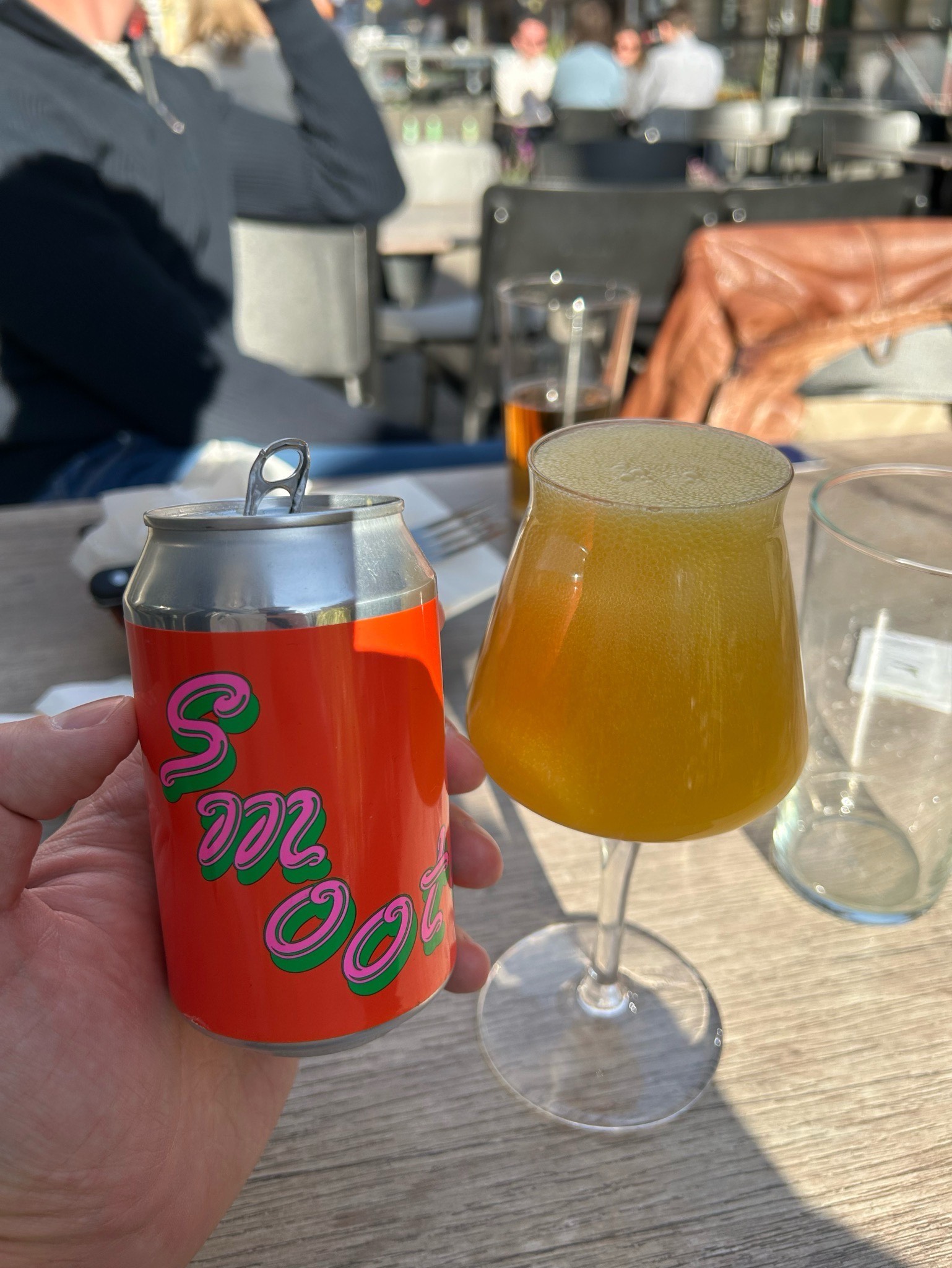 Mango smoothie sour, Sweden