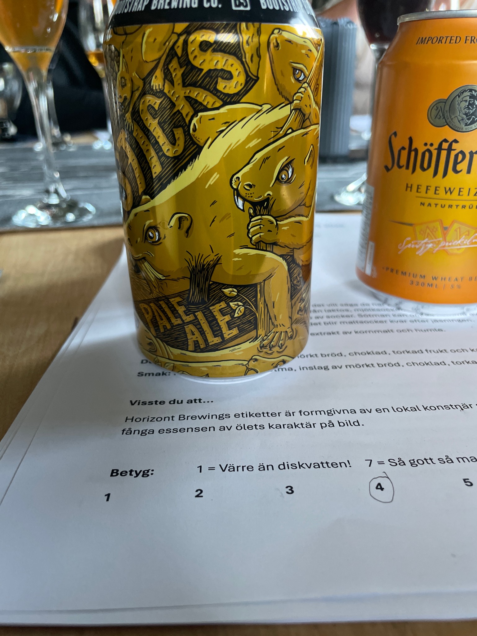 Stick's Pale Ale, Bootstrap Brewing