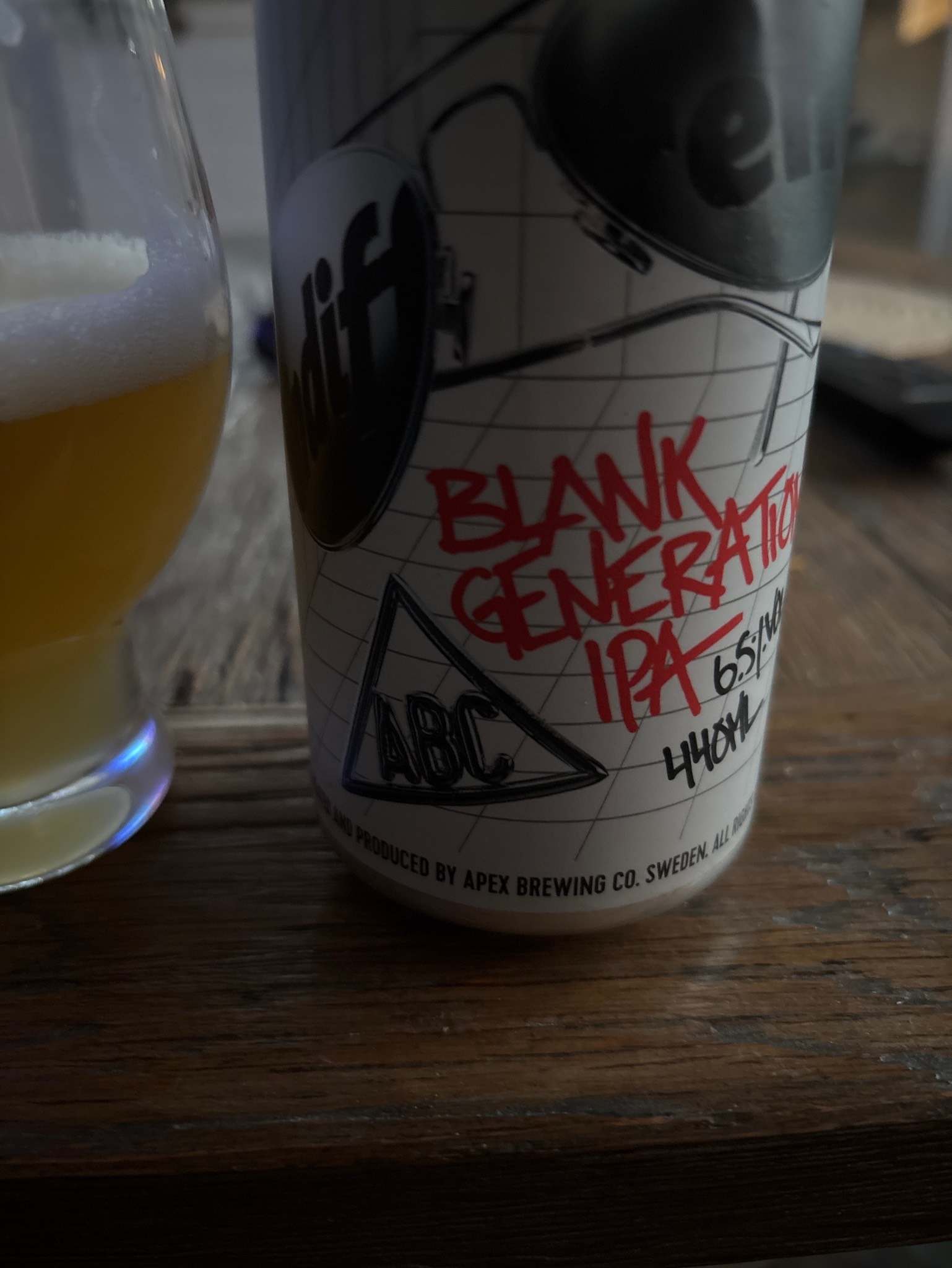 Blank Generation IPA, Sweden