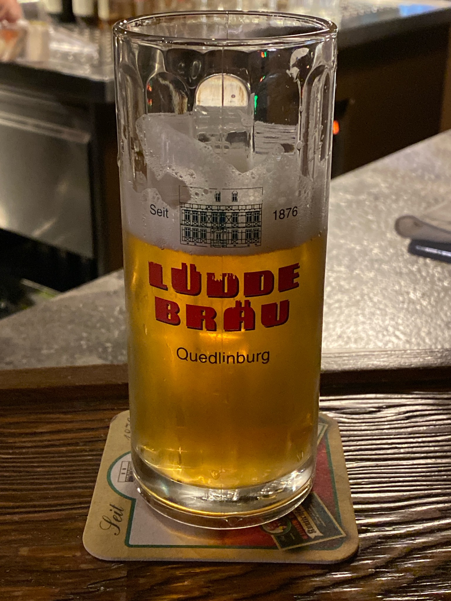 Lüdde Helles, Brauerei Lüdde, Quedlinburg