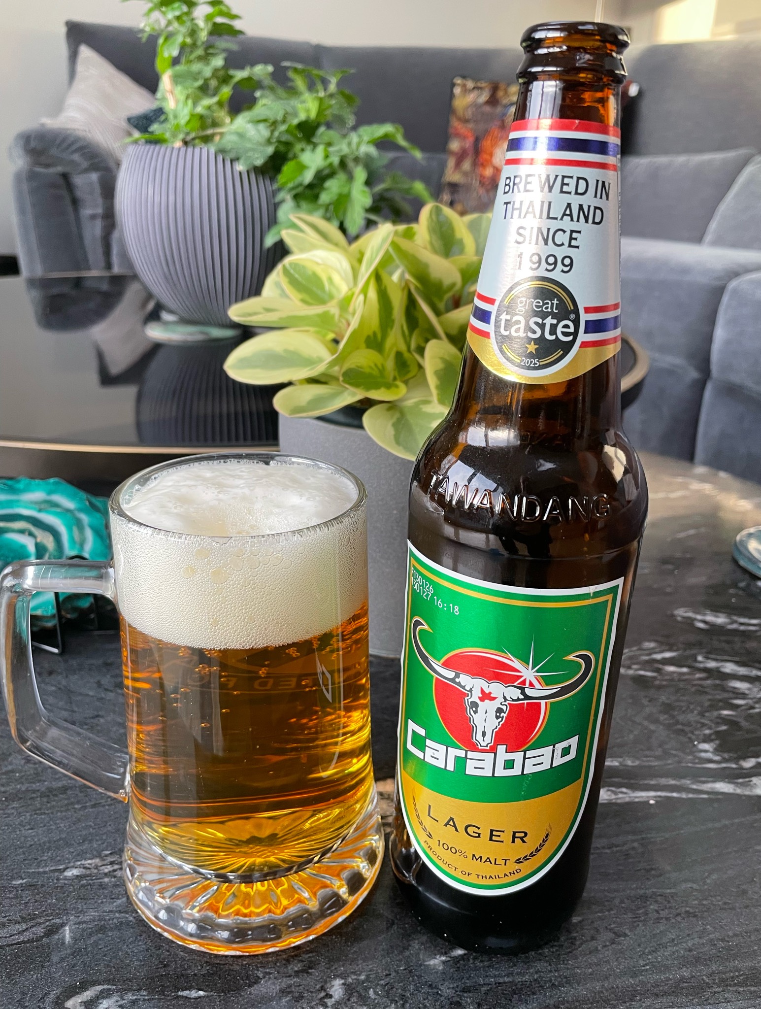 Carabao Lager Beer, Thailand