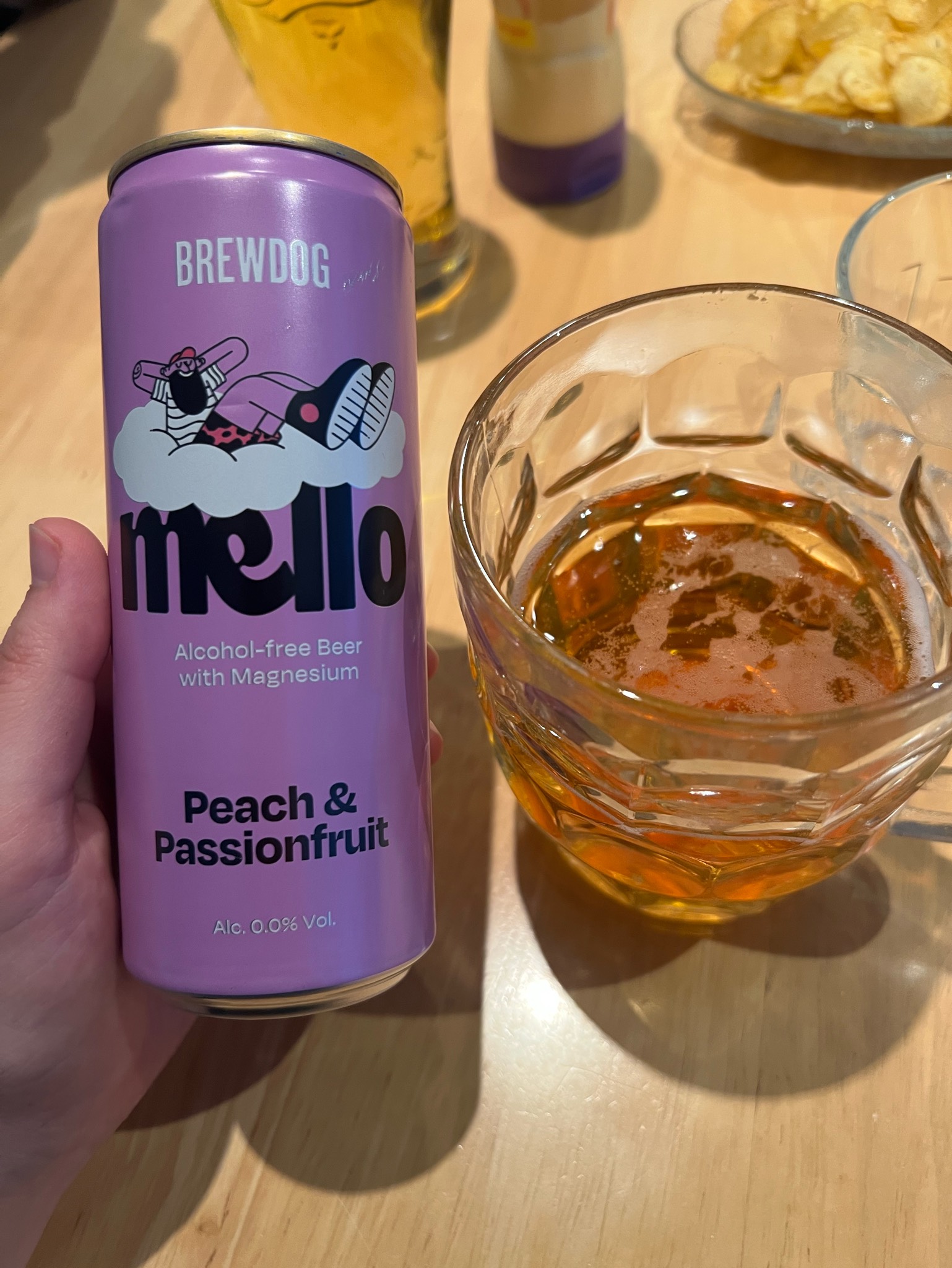 Mello Peach & Passionfruit, Scotland