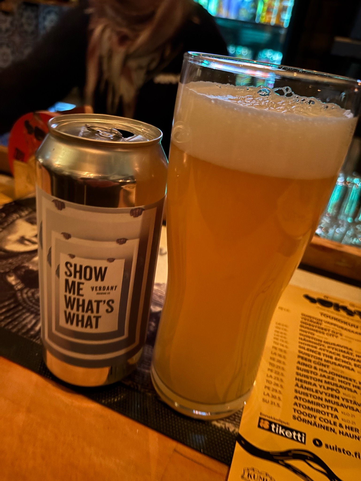 Show Me What's What, Verdant Brewing Co.