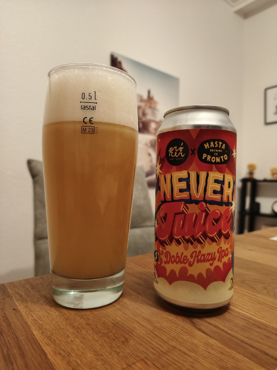 never juice, Hasta Pronto Cervecería