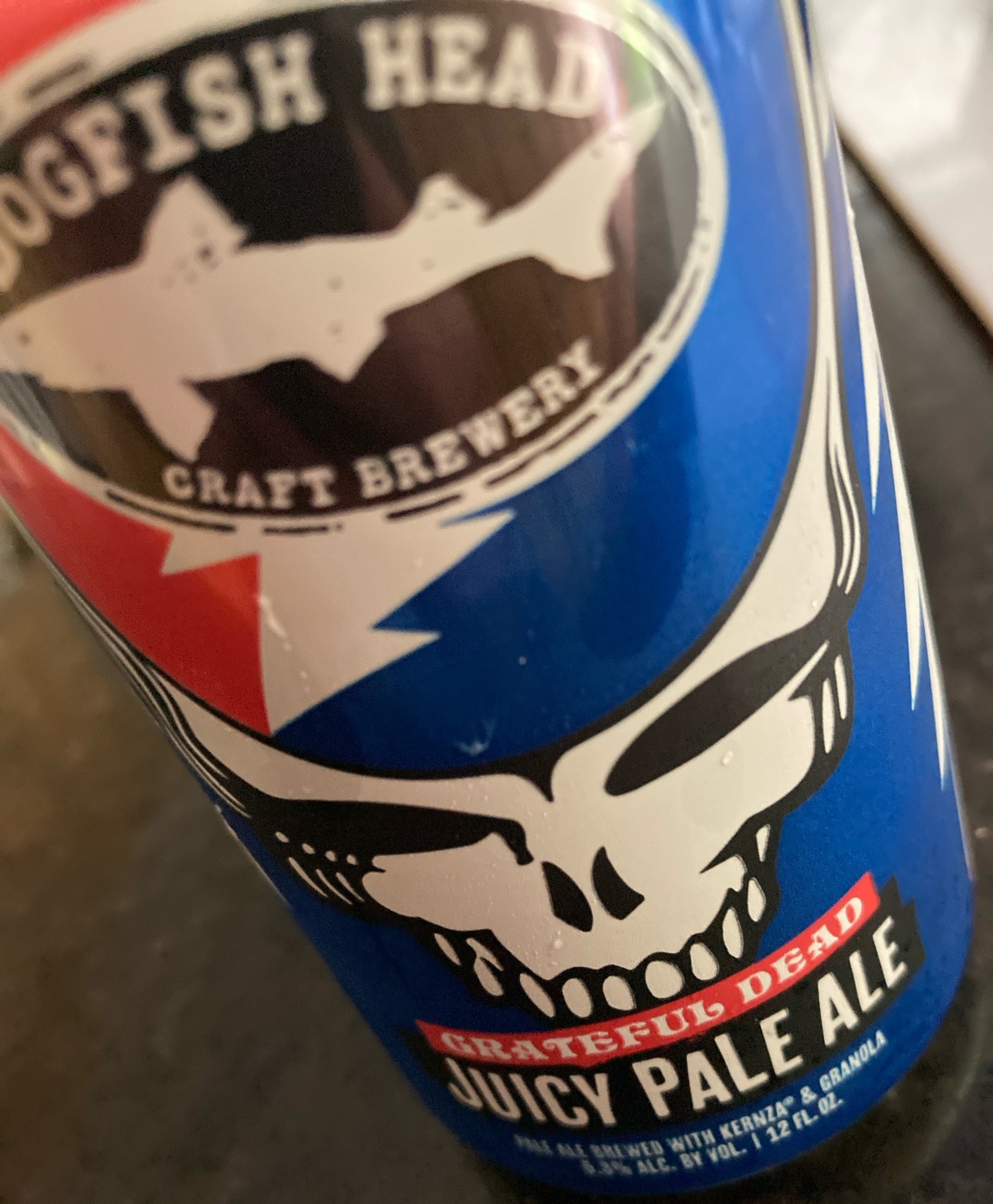 Grateful Dead Juicy Pale Ale, Dogfish Head Craft Brewery