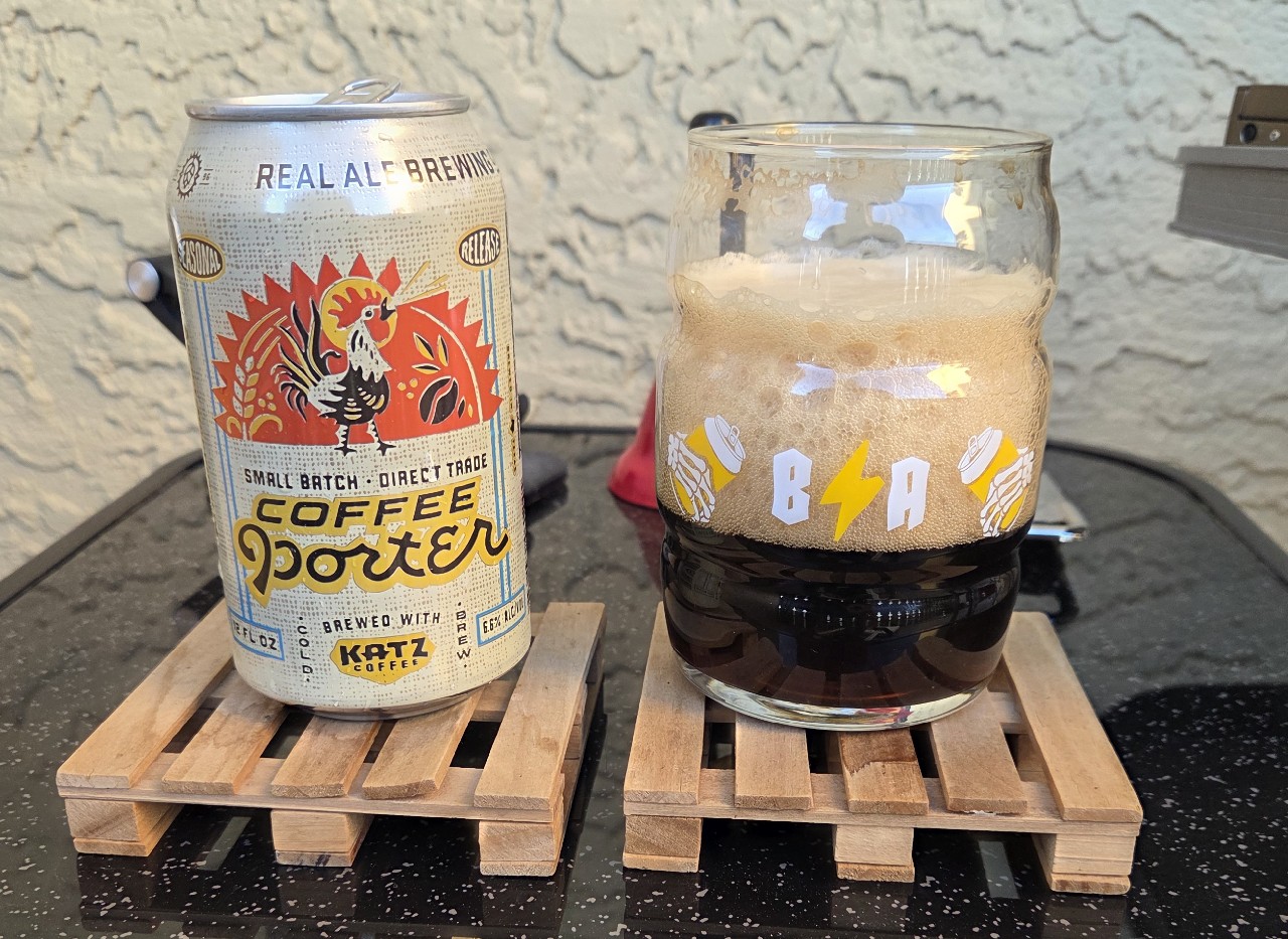 Coffee Porter, Real Ale Brewing Company