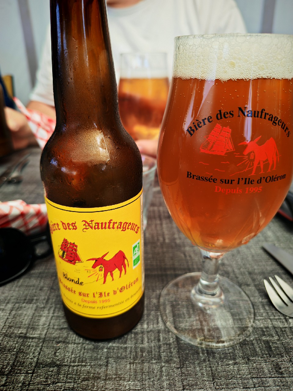 Bière Des Naufrageurs Blonde, Brasserie Des Naufrageurs