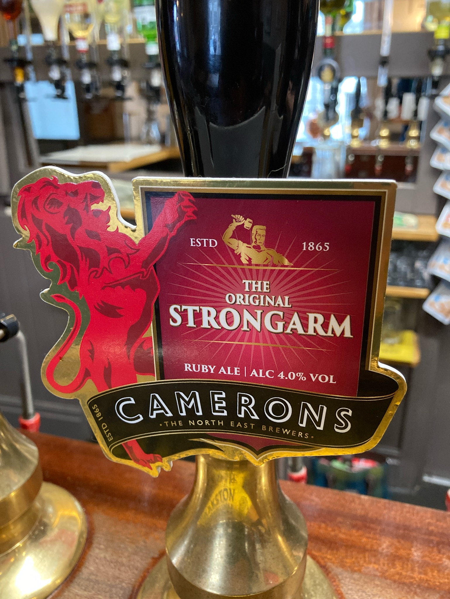 The original strongarm, Camerons Brewing Company