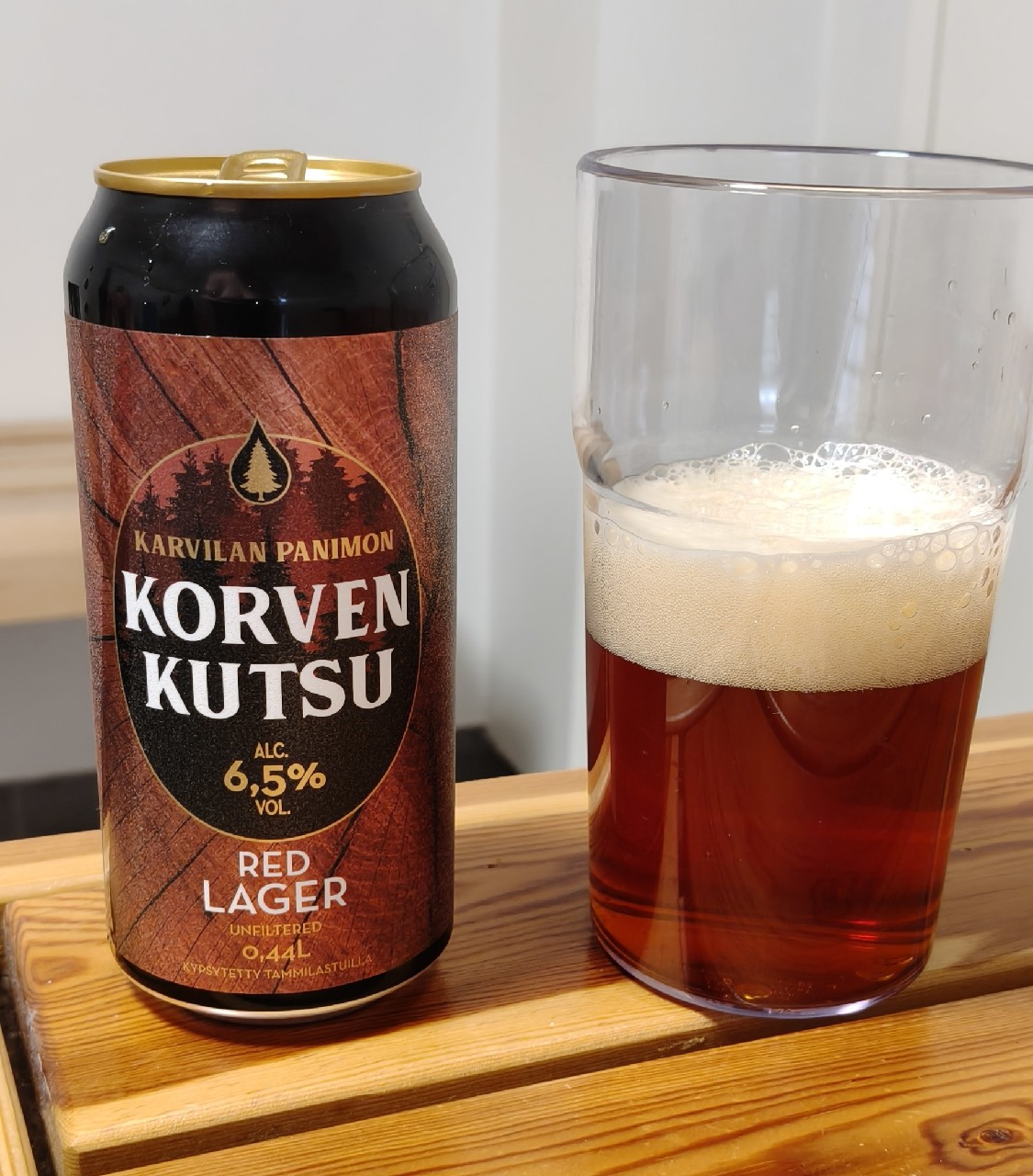 Korven Kutsu Red Lager, Finland