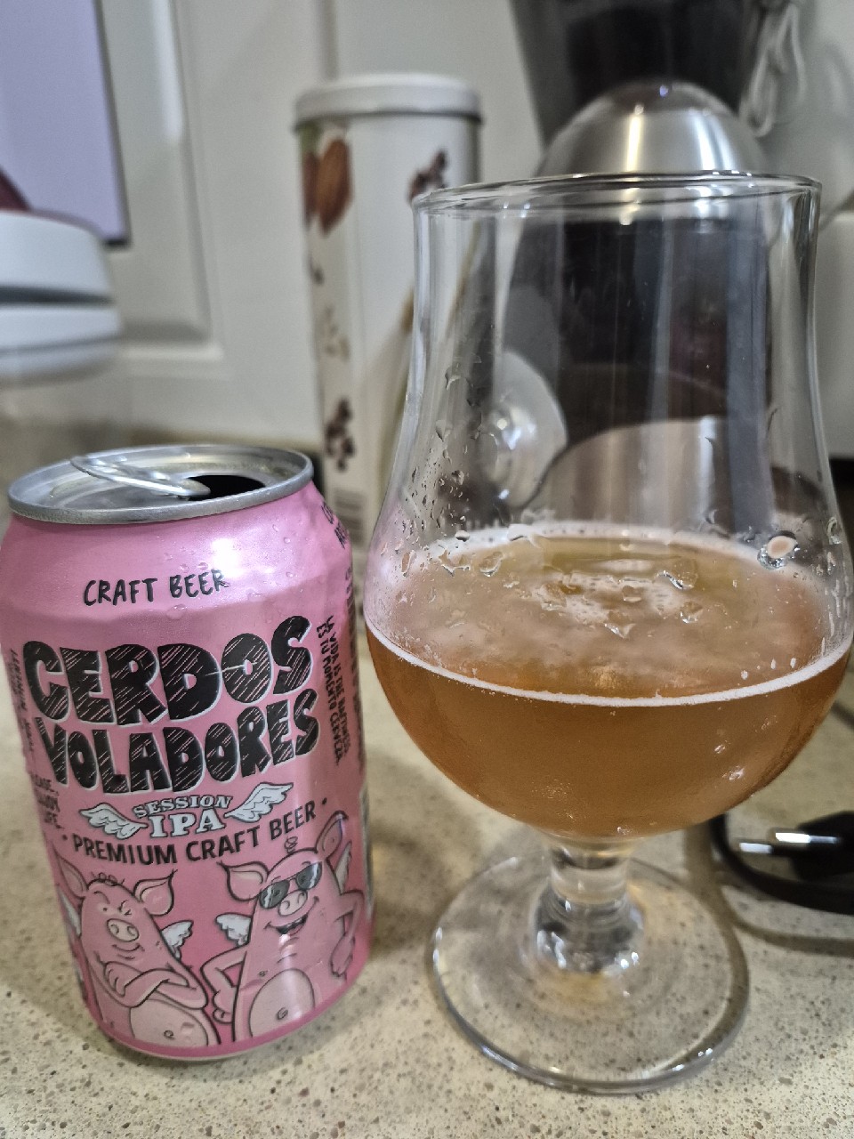Cerdos Voladores IPA, Barcelona Beer Company