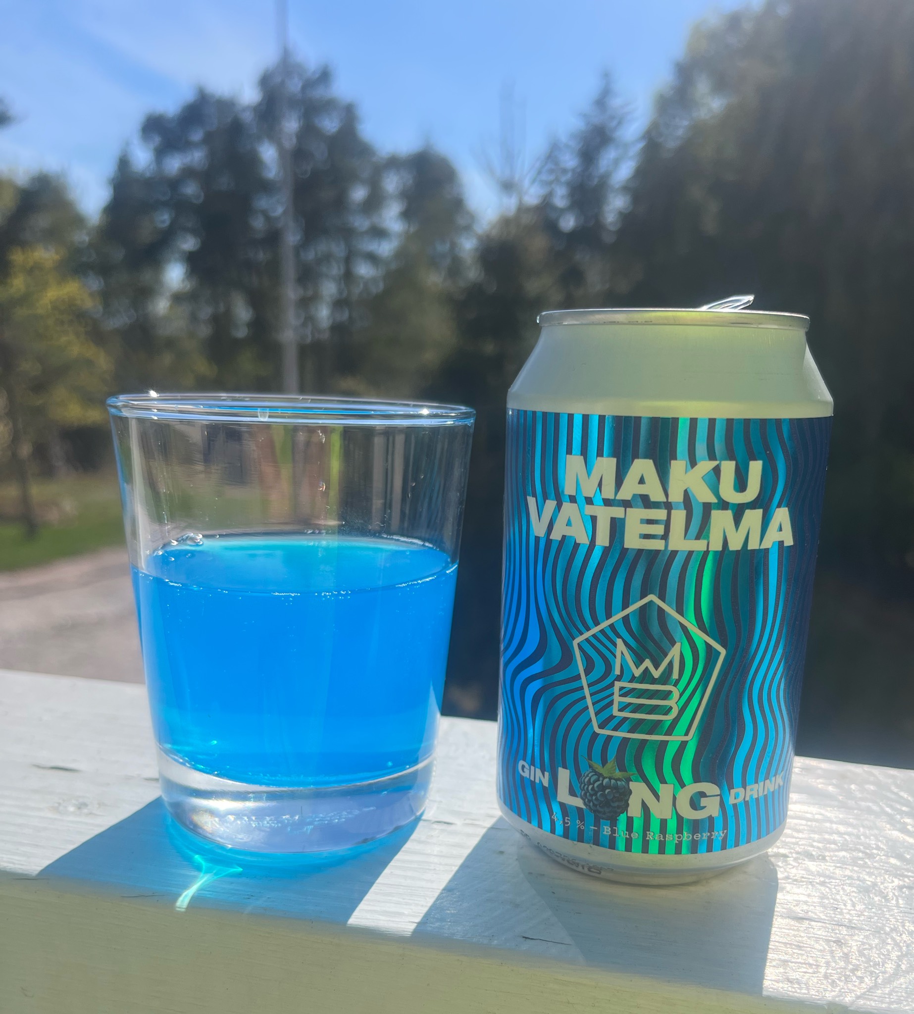 Vatelma Blue Raspberry Gin Long Drink, Finland