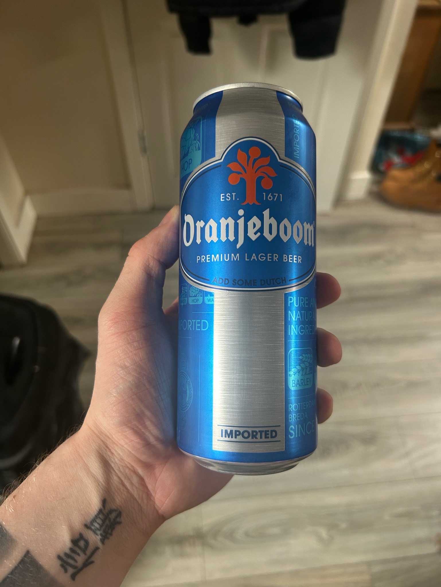 Oranjeboom Premium Lager, Brouwerij de Oranjeboom (InBev)