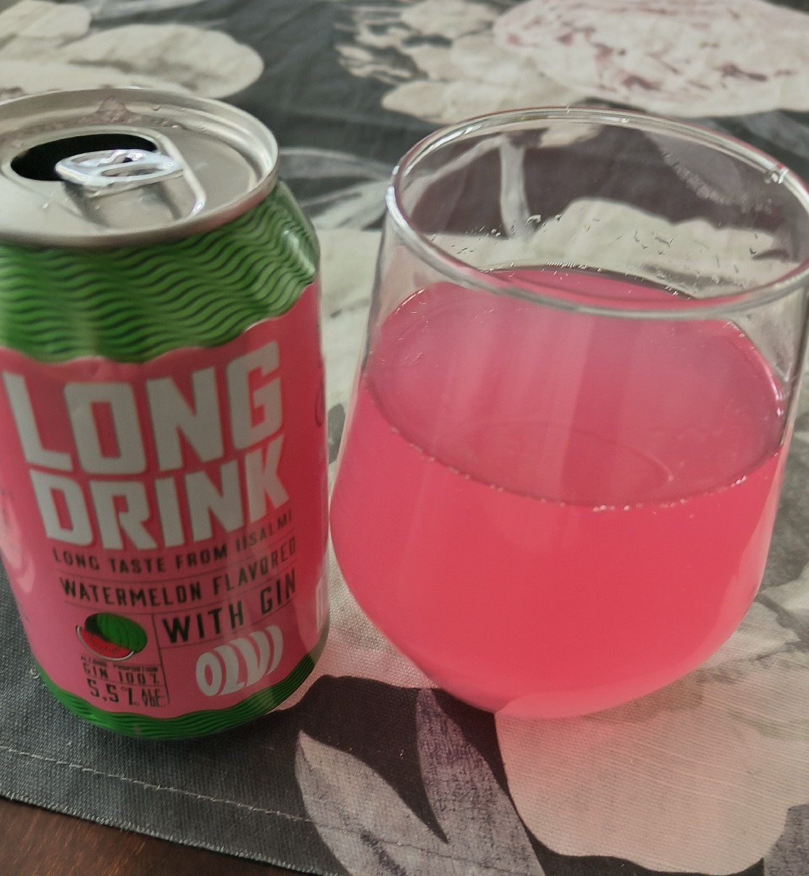 OLVI Long Drink Watermelon, Finland